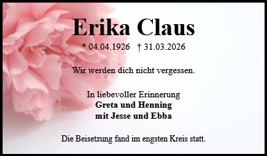 Erika Claus