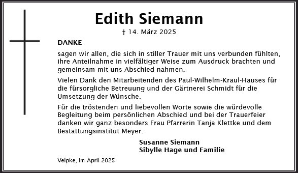 Edith Siemann