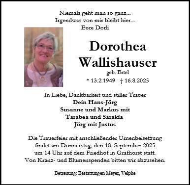 Dorothea Wallishauser
