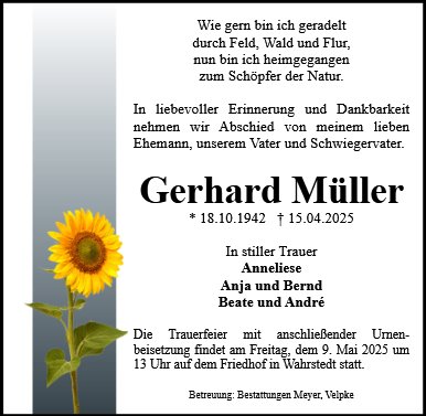 Gerhard Müller