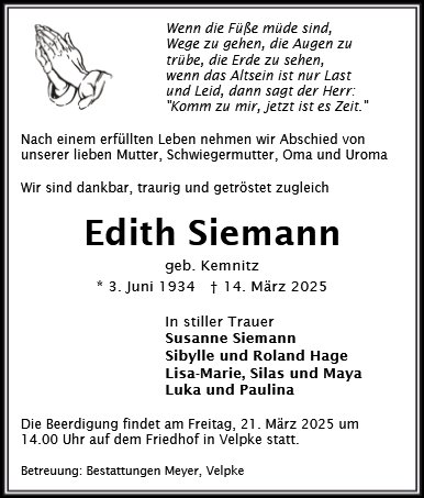 Edith Siemann