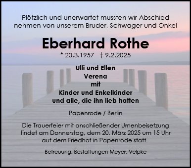 Eberhard Rothe
