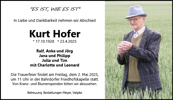 Kurt Hofer