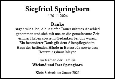 Siegfried Springborn