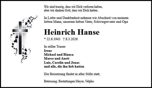 Heinrich Hanse