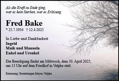 Fred Bake
