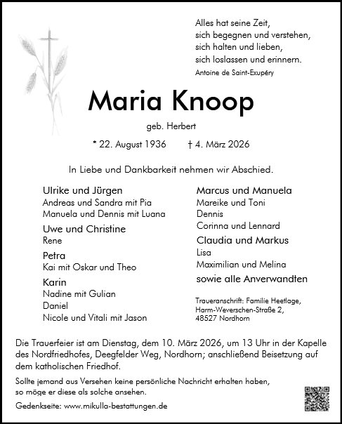 Maria Knoop