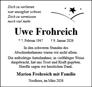 Uwe Frohreich