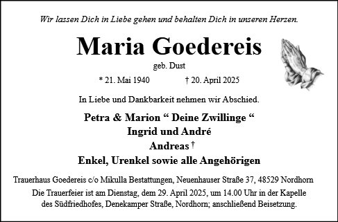 Maria Goedereis