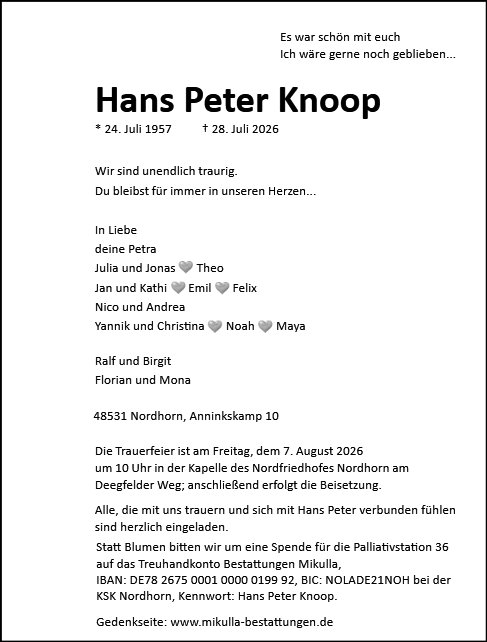 Hans  Peter Knoop