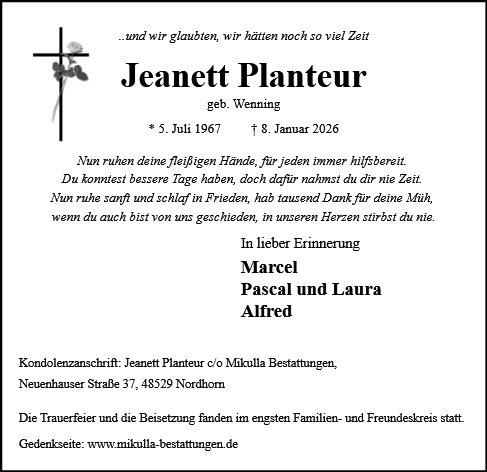 Jeanett Planteur