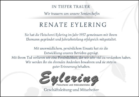 Renate Eylering