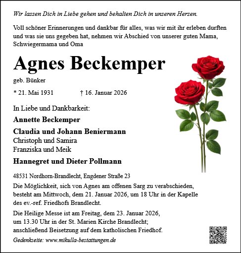 Agnes Beckemper