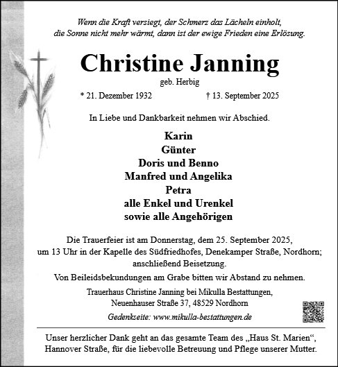 Christine Janning