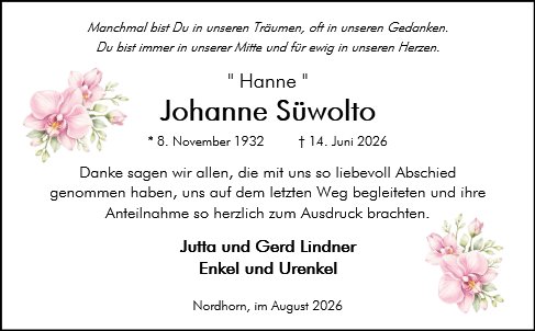 Johanne Süwolto