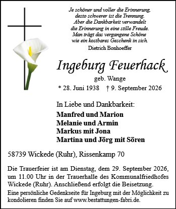 Ingeburg Feuerhack