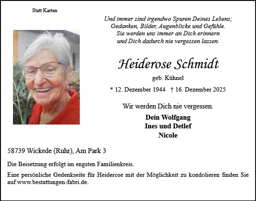 Barbara Heiderose Schmidt