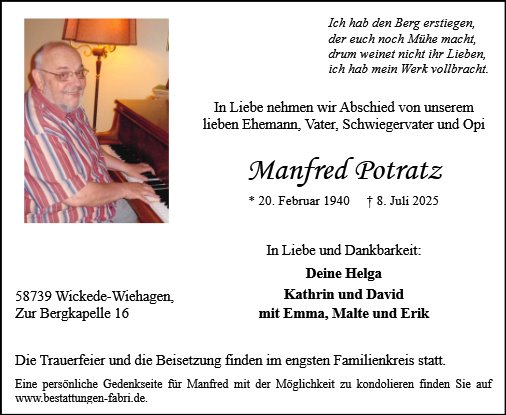 Manfred Potratz