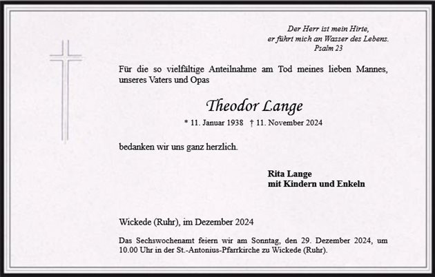 Theodor Lange