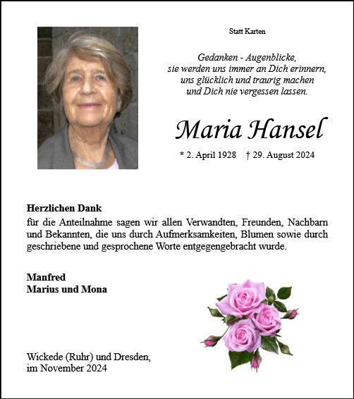 Maria Hansel