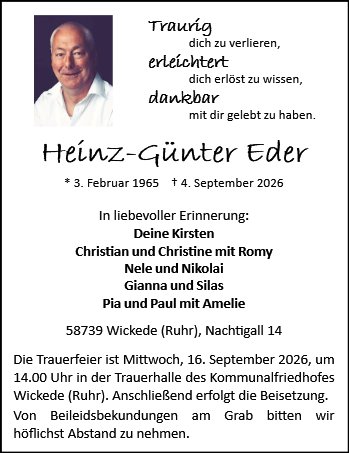 Heinz Günter Eder