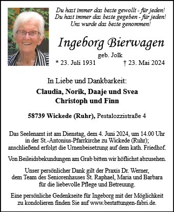 Ingeborg Bierwagen