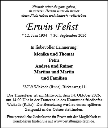 Erwin Fehst