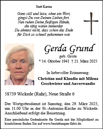 Gerda Grund