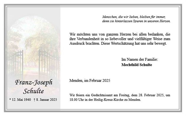 Franz-Joseph Schulte