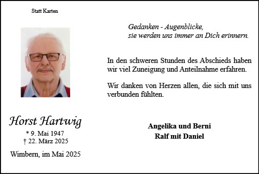 Horst Hartwig