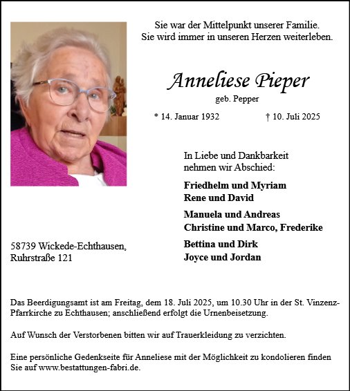 Anna Luise Pieper