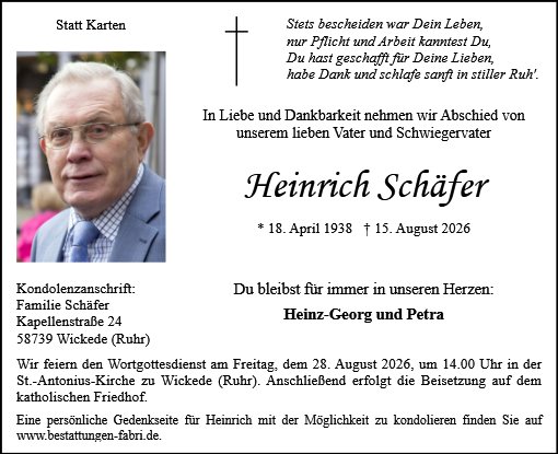 Heinrich Schäfer