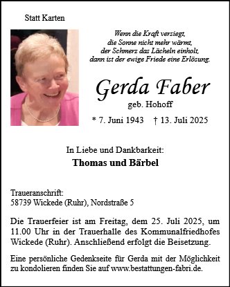 Gerda Faber
