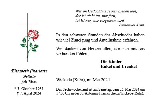 Elisabeth Charlotte Prünte