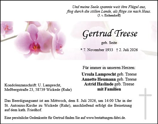 Gertrud Treese