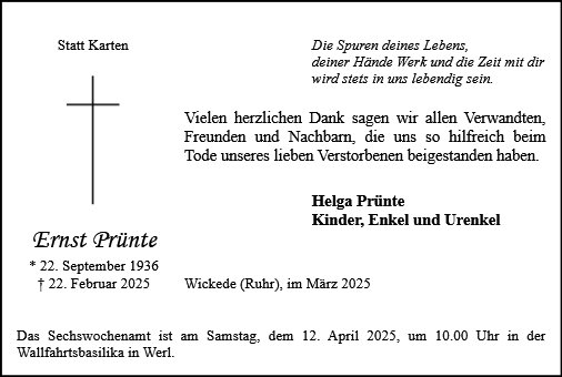 Ernst Prünte