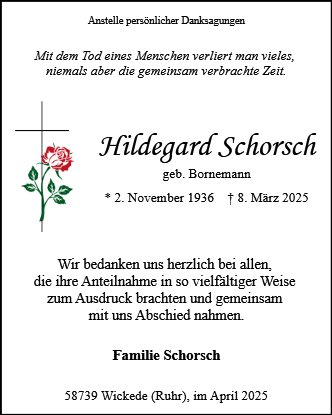 Hildegard Schorsch