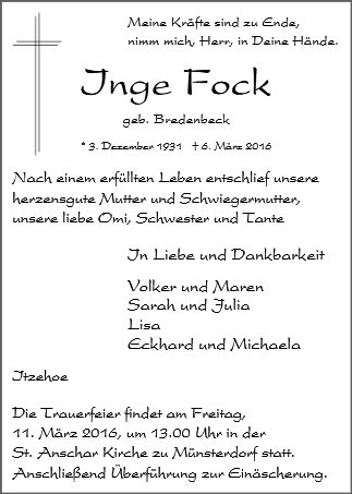 Inge Fock