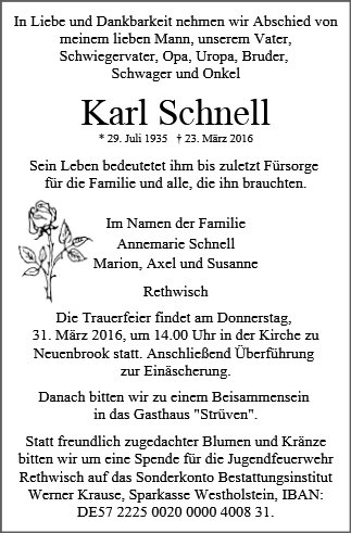 Karl Schnell