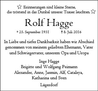 Rolf Hagge