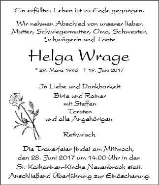 Helga Wrage