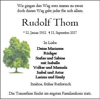 Rudolf Thom