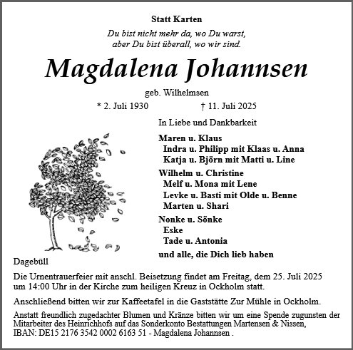 Magdalena Johannsen