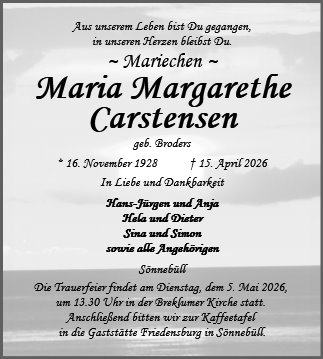 Maria Carstensen