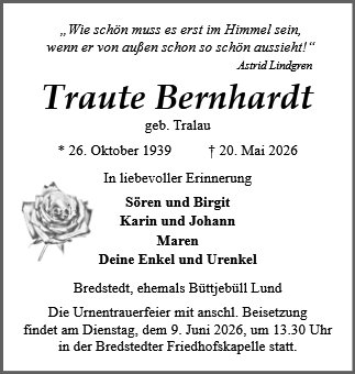 Traute Bernhardt