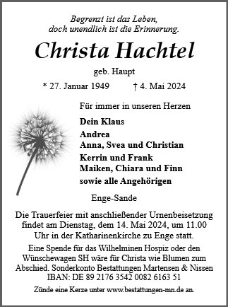 Christa Hachtel