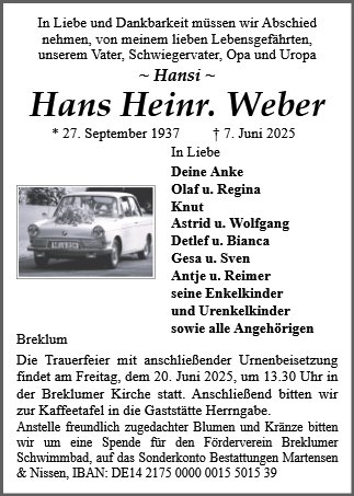 Hans Weber