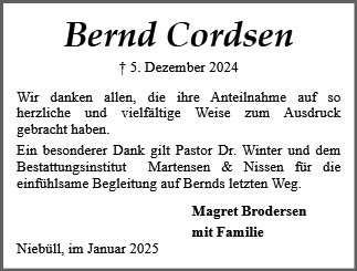 Bernd Cordsen