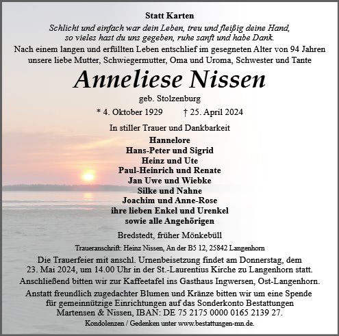 Anneliese Nissen
