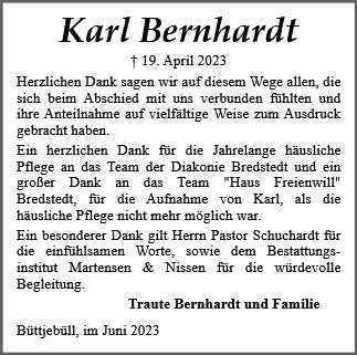 Karl Bernhardt